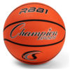 Champion Sports Official Heavy Duty Rubber Cover Nylon Basketballs