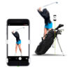 SelfieGOLF Record Golf Swing – Cell Phone Holder Golf Analyzer Accessories | Winner of The PGA Best Product | Selfie Putting Training Aids Works with Any Golf Bag and Alignment Stick